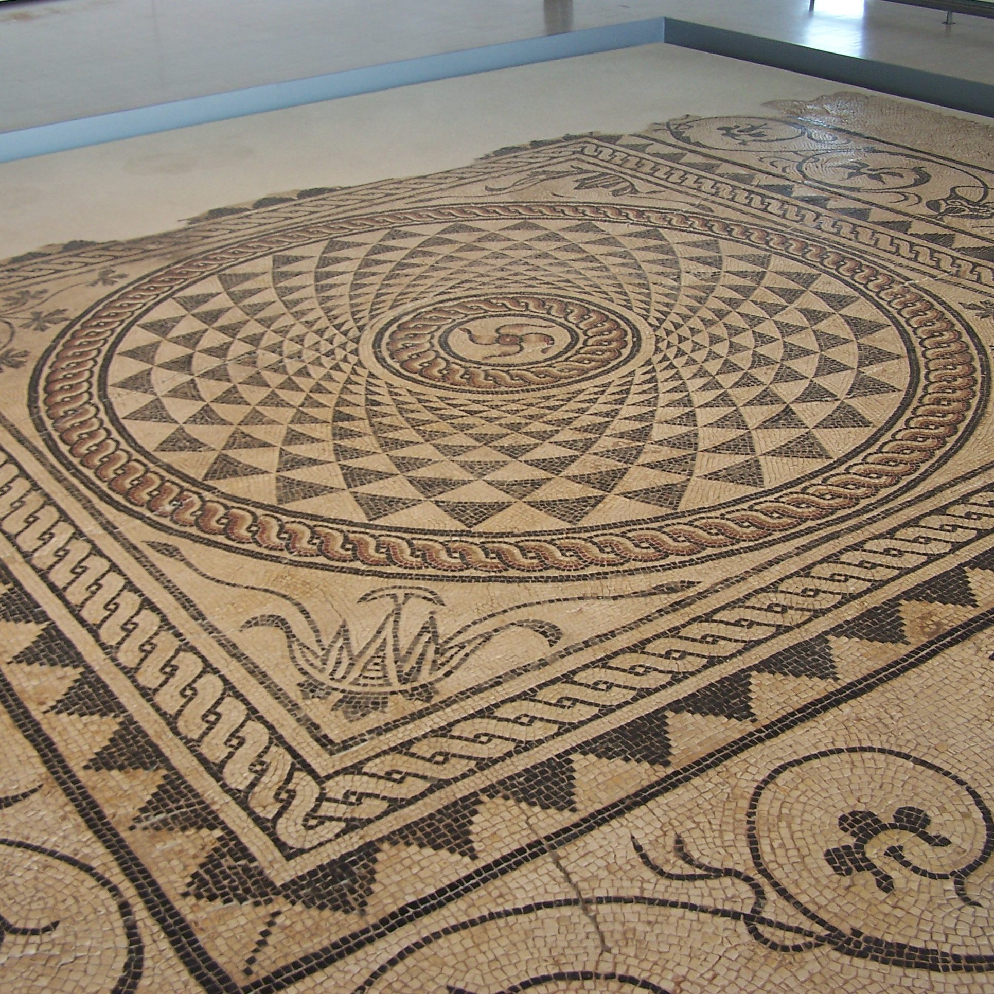 Mosaïque du musée des Saint-Romain-en-Gal