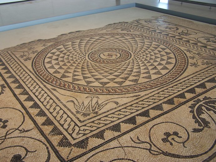 Mosaïque du musée des Saint-Romain-en-Gal